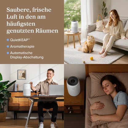 Levoit Luftreiniger für Allergiker – Schlafzimmer, Weiß