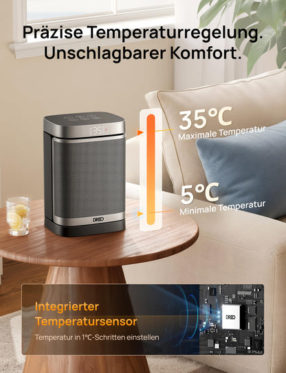 Dreo 1500W Heizlüfter – Energiesparend & Leise